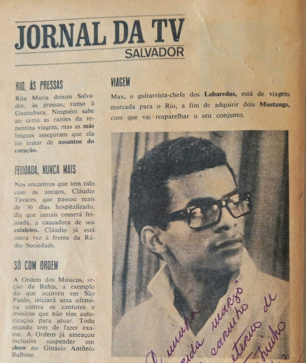 NOS TEMPOS DA “JOVEM GUARDA” 1967.