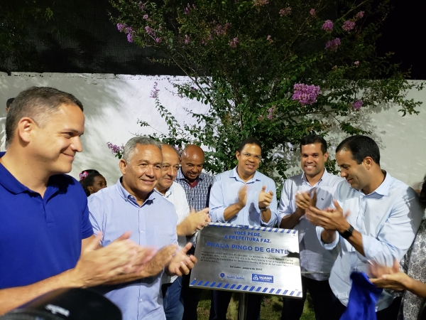 Téo Senna destaca inauguração da Praça Pingo de Gente